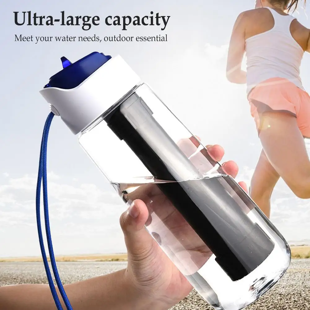 

750ml Outdoor Water Purification Cup Safe Durable Filter Bottle 0.01um Filtration accuracy Filter element life 1500L Cups
