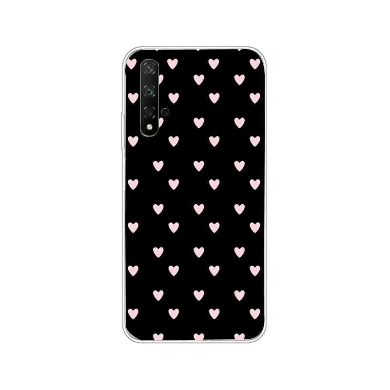 Чехол для Honor 20 силиконовая задняя крышка чехол телефона Huawei P30 P20 P40 Pro + Lite E Nova 5T