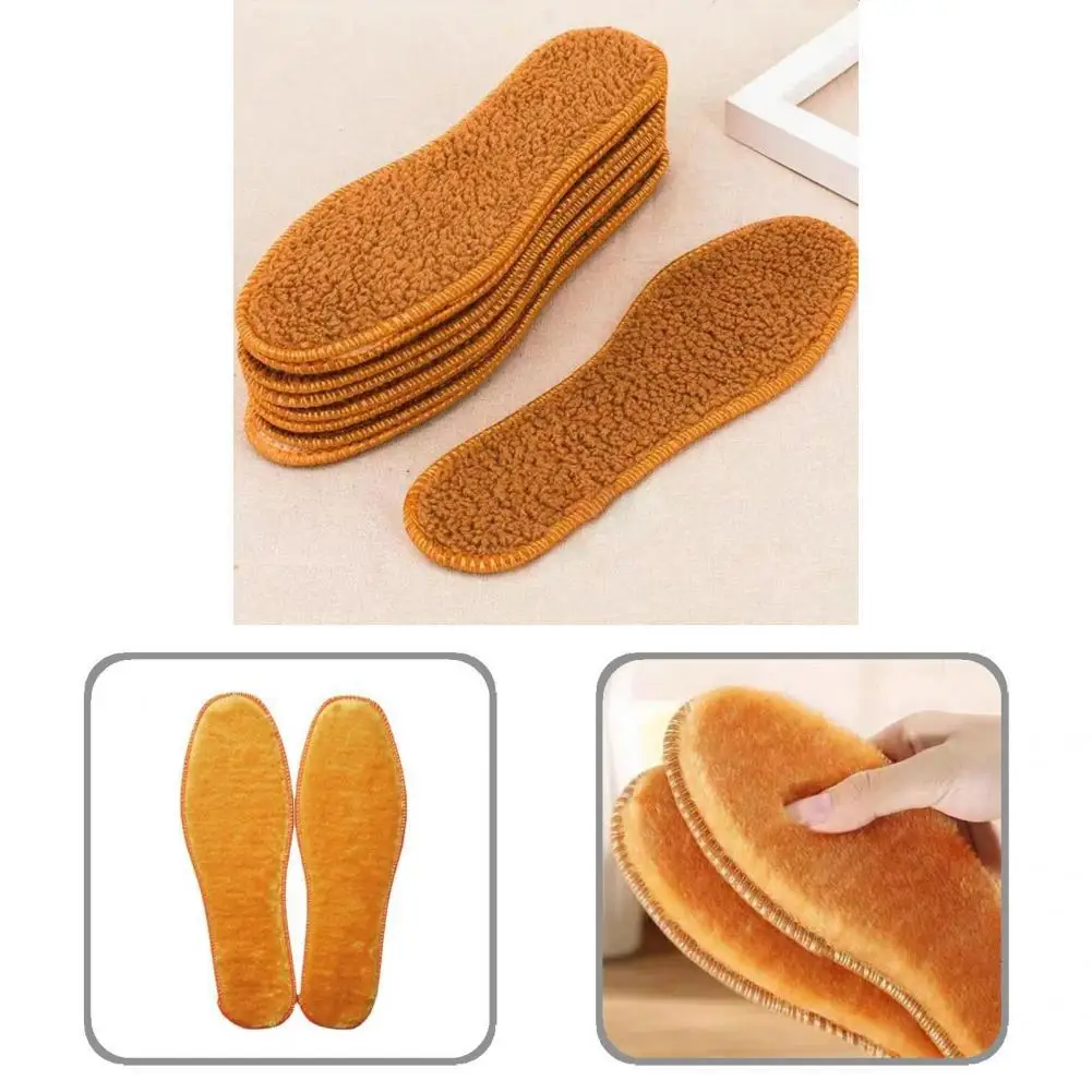 

Shoe Pad Wear-resistant Novel Durable Comfortable Thick Unisex Warm Insoles