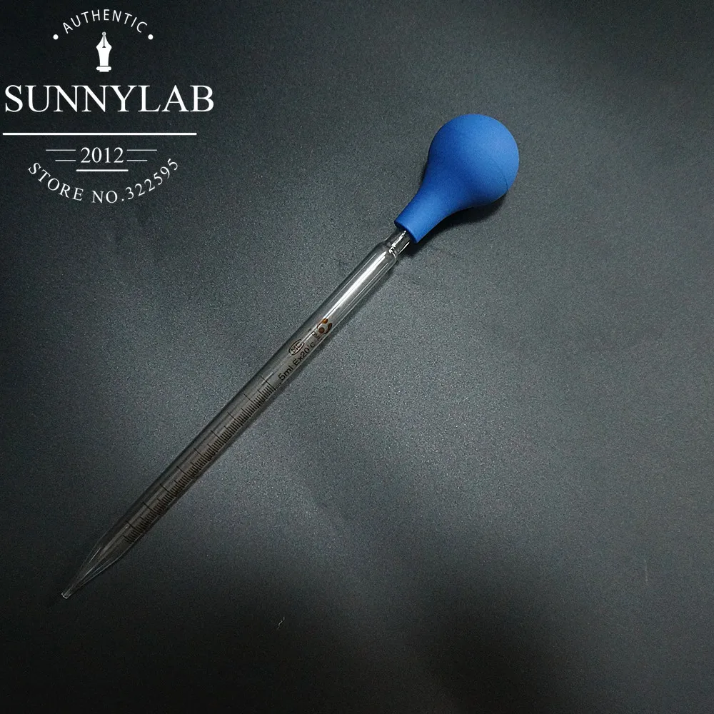 4 шт. 5 мл резиновая головка стеклянные пипетки капельница Жидкость весы линия