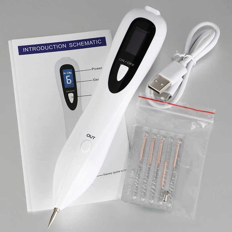 

Tattoo Machine Removal dermografo micropigmentacion LCD Laser Sweep Freckle Mole Removal Pen Dark Spot Speckle Nevus