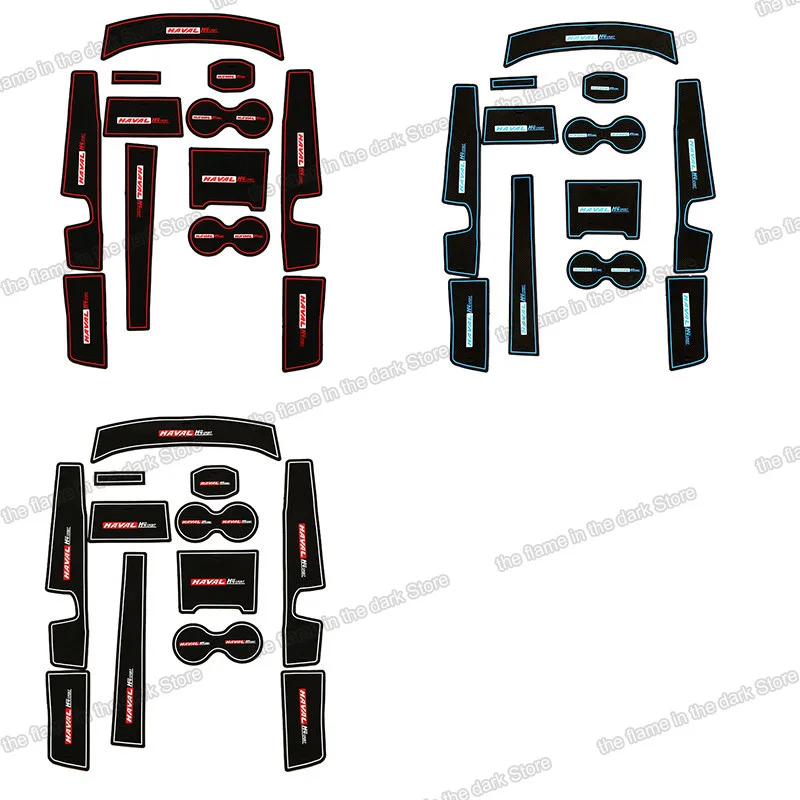 Lsrtw2017 резиновый подлокотник для автомобильной двери водяной чашки коврик Great Wall