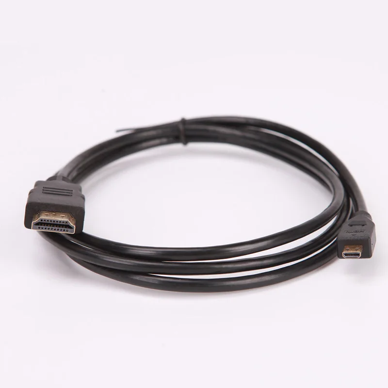 Кабель 1 5 м Micro HDMI-HDMI штекер видеокабель для смартфона ТВ HD TV HD-монитора ноутбука