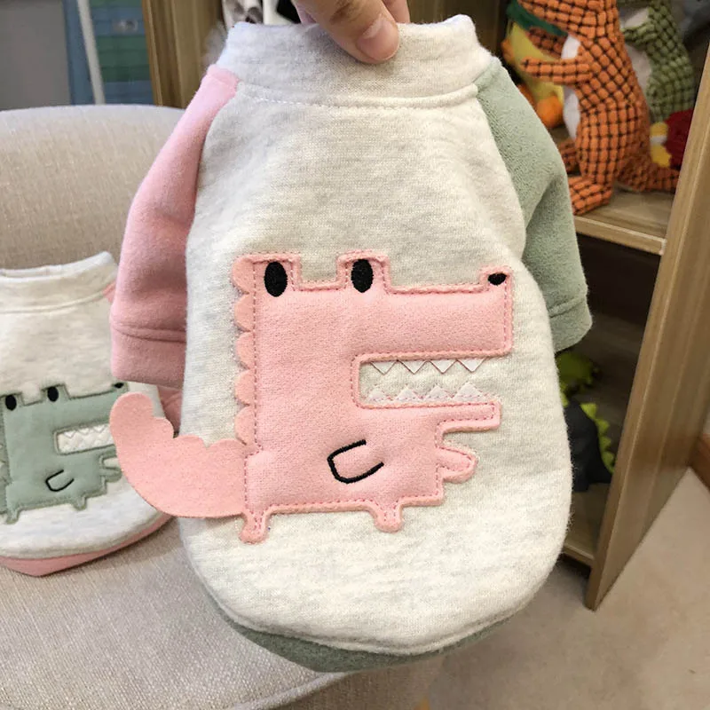 Осенняя одежда для домашних питомцев пары маленьких и средних собак чихуахуа