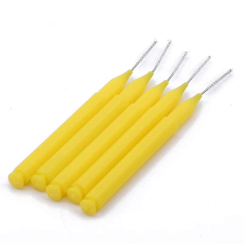 5Pcs Tooth Floss Oral Hygiene Dental Soft Plastic Interdental Brush Toothpick Healthy For Teeth Cleaning Care | Красота и здоровье