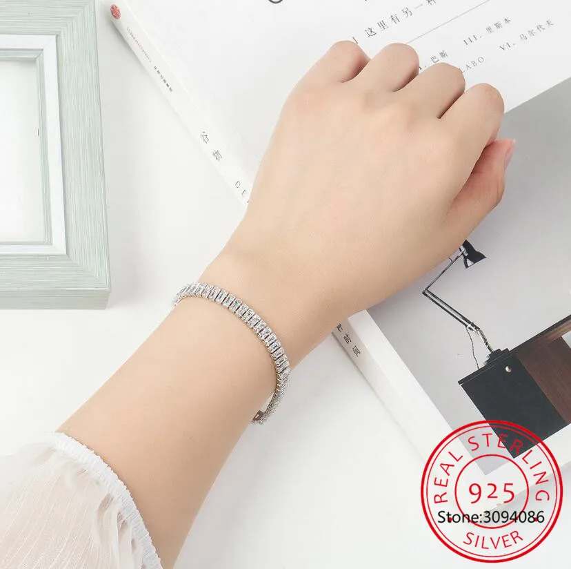 Женский браслет принцессы из серебра 2021 пробы 18 см |