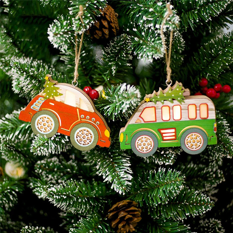 Светящиеся автомобильные Подвесные светодиодные лампы елочные уникальные