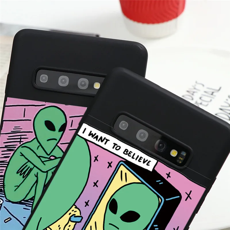 Чехол Alien для Samsung Galaxy A51 A71 A11 A21s A31 A41 A91 A10 A20 A30 A40 A50 A70 S10 S8 S9 S20 Plus Ультратонкий чехол