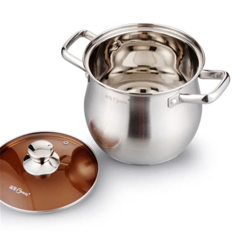 Кастрюля для супа из нержавеющей стали пищевых продуктов утолщенная композитная