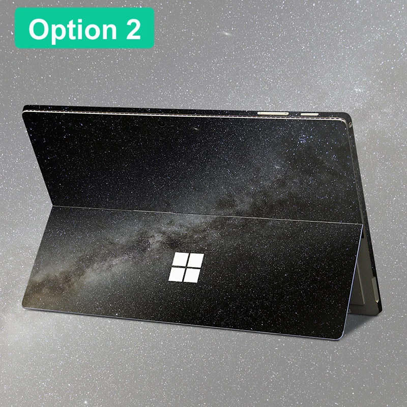 Мраморная зернистая кожа для fundas Surface pro 6 Чехол Наклейка против царапин Виниловая наклейка для ноутбука наклейка для Surface pro 3/pro 4/5 чехол - Цвет: 02
