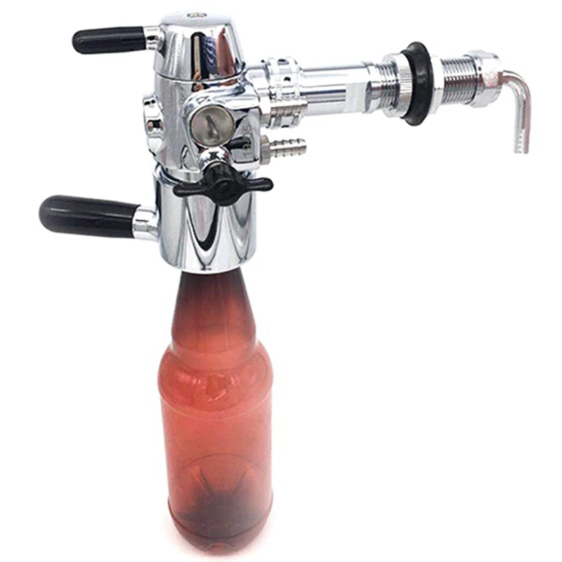 Машина для розлива пивных бутылок из нержавеющей стали смеситель пены пива