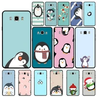 maiyaca cute lovely penguin phone case for samsung j 4 5 6 7 8 prime plus 2018 2017 2016 j7 core