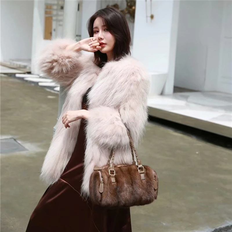 Элегантные женские сумки IANLAN из натуральной овечьей кожи винтажные через плечо