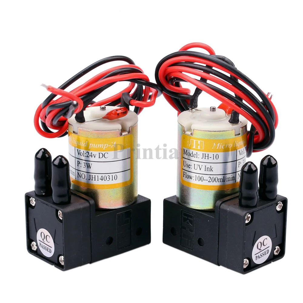 JH-10 DC 24V УФ чернила насос для Ультрафиолетовый того чтобы свернуть планшетный