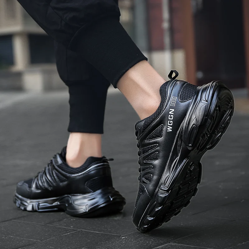 

2019 New Men's Casual Shoes Air Mesh Breathable Shoes for Men Sneaker Zapatos De Hombre Chaussures Hommes Men High Top Shoes