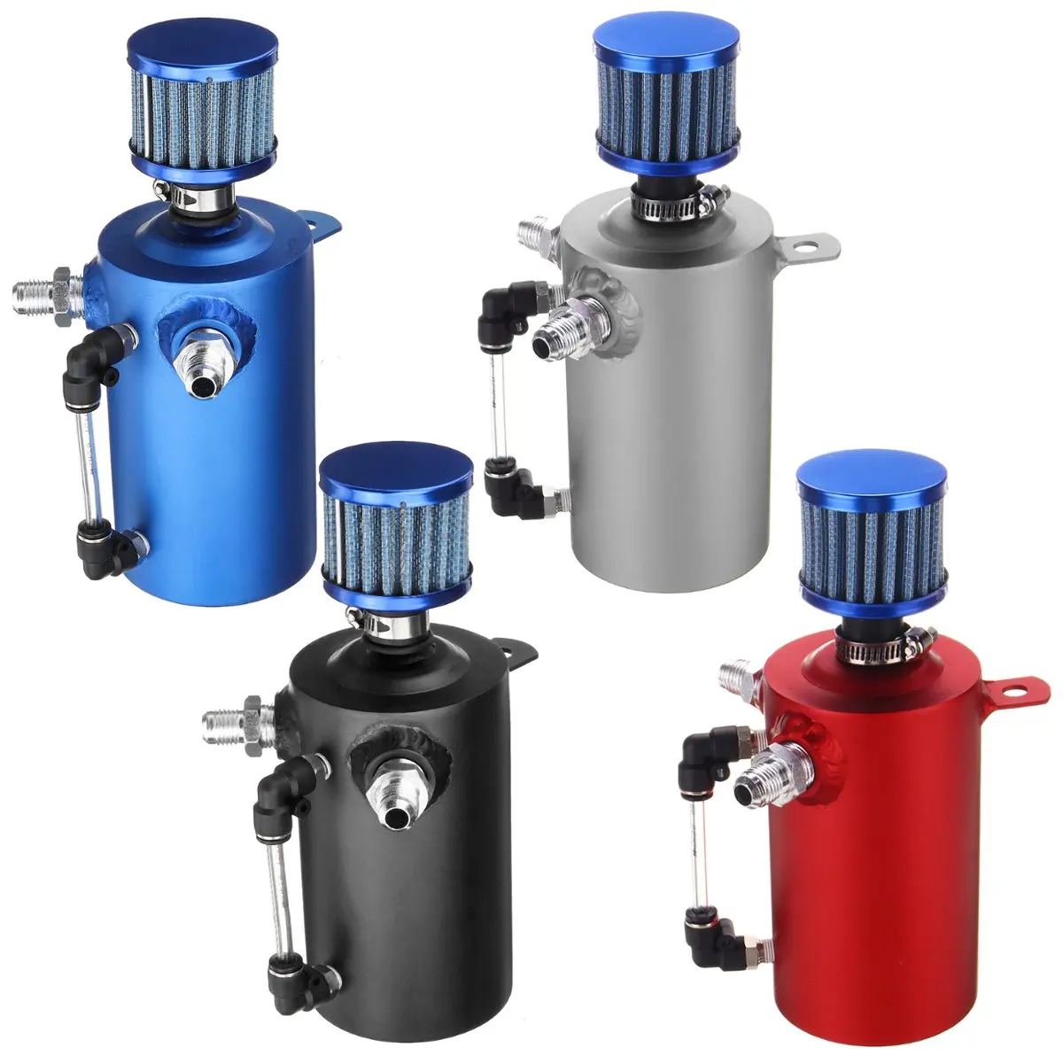 Бак для ловли масла черный синий серебристый красный резервуар