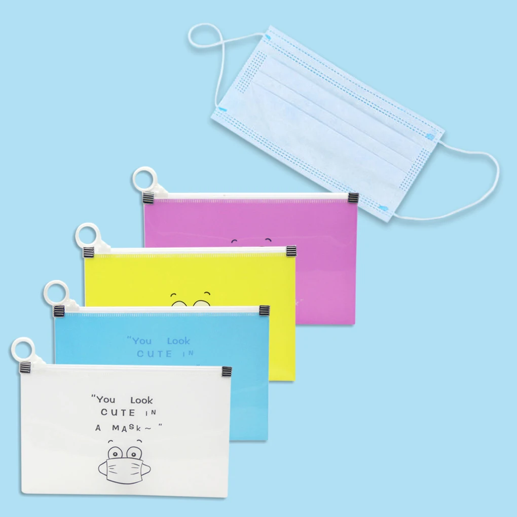 Одноразовый футляр для маски пылезащитный хранения лица контейнер одноразовых