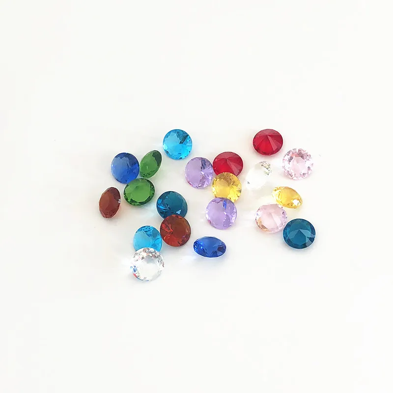 10 мм шт. алмазные радужные стеклянные бусины для диаметра искусственные