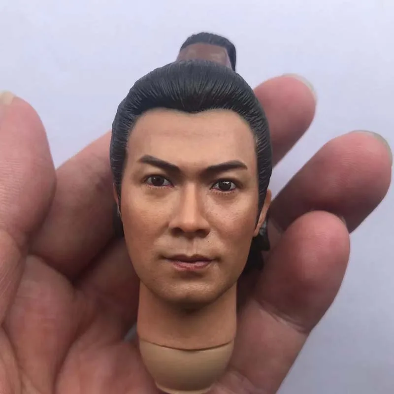 

Масштаб 1/6, голова Гуо Цзина, легенда о героях стрельбы из лука, модель древней головы Феликса вон, Yat Wa, резьба по дереву, для 12-дюймовой экшн-фигурки, игрушка