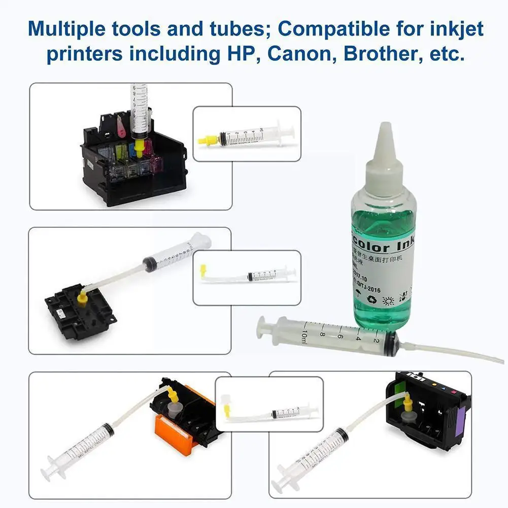 

Inkjet Printer Nozzle Cleaning Fluid Tool For Print Cleaning Tool H3y6