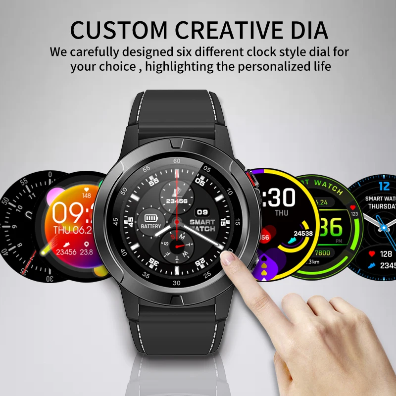 

GPS Smart Watch Bluetooth call SIM Card Music Player Photograph Heart Rate Weather Tracker For Android IOS Men Women Smartwatch