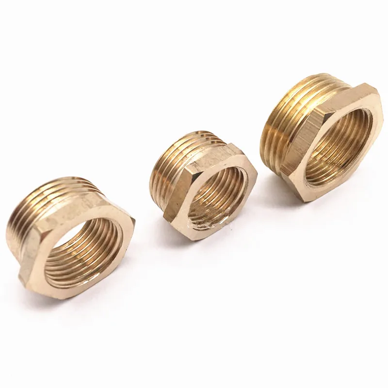 

1/8 "1/4" 3/8 "1/2" 3/4 "1" BSP штыревой к женскому резьбе латунный редуктор втулка редукционный трубный фитинг соединитель Адаптер