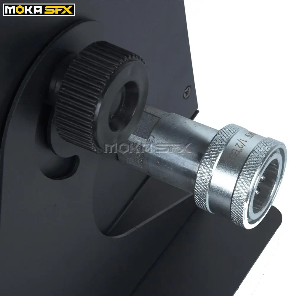 2 шт./лот регулируемый угол CO2 Jet cannon stage Cryo co2 струи DMX 512 контроль бесплатно 6 М шланг