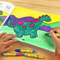 8 books children kids coloring painting drawing art book age 2 8 graffiti picture painting books paperback