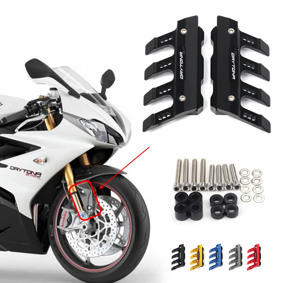 

Аксессуары для мотоциклов triumph daytona MOTO2 765/ daytona 765 CNC, брызговик, боковая защита, переднее крыло, противоударный слайдер