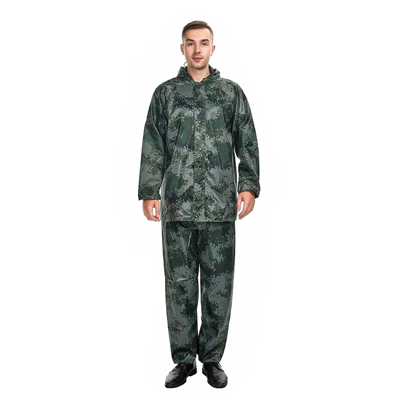 Дождевик-пончо Мужской для велоспорта легкий непромокаемый плащ многоразового