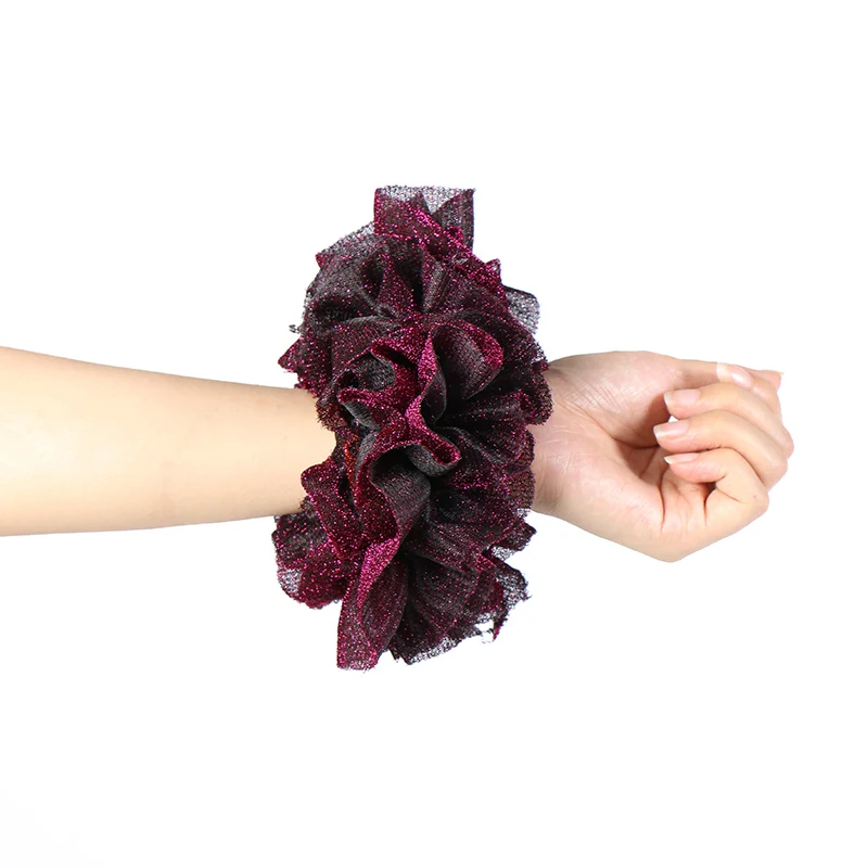 Новые женские Мерцающая повязка на голову Сезон весна лето Однотонные