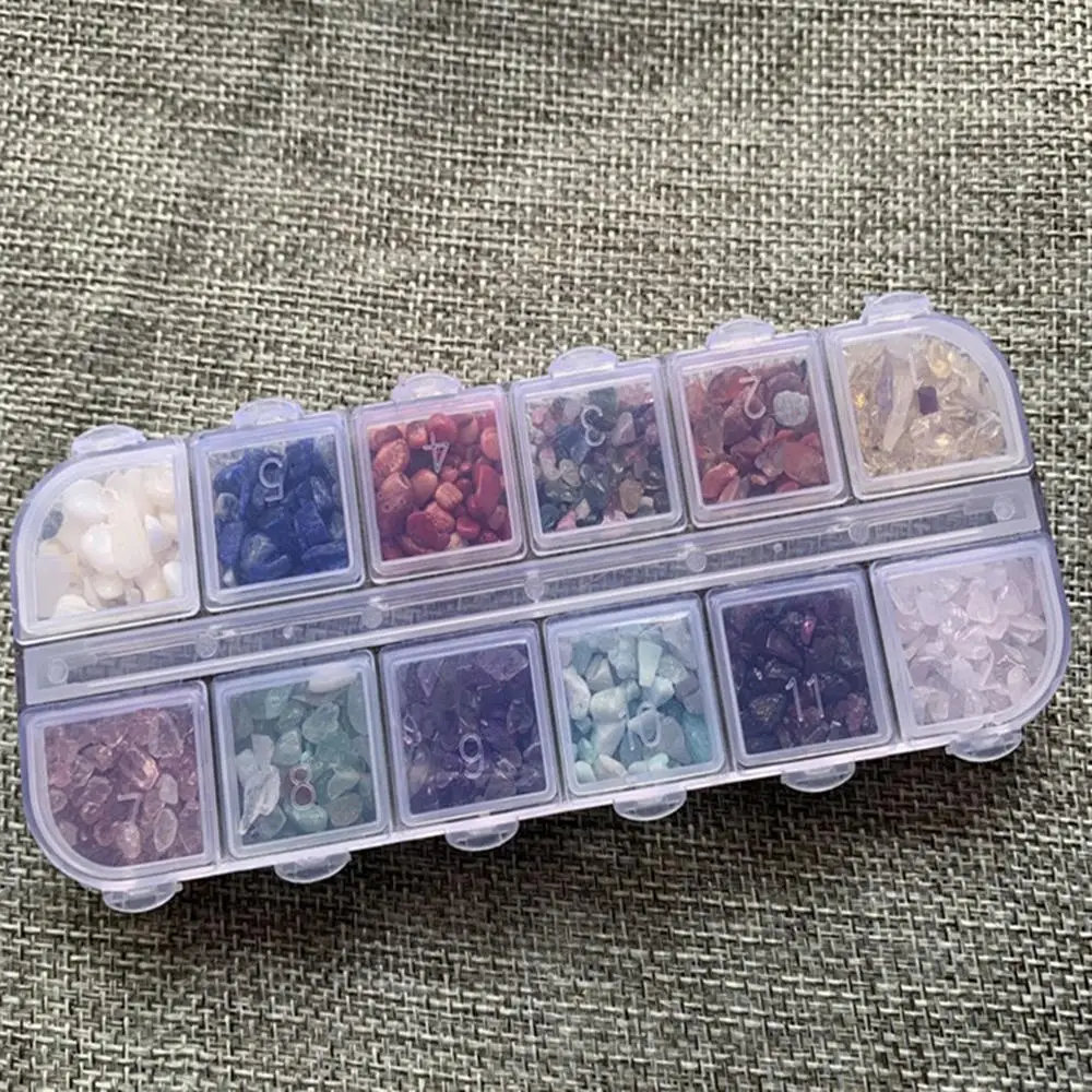 

12-Stone Mix Slices Sticker Polymer Clay DIY Designs Slice Nail Art Decors Women Nail Art Tips