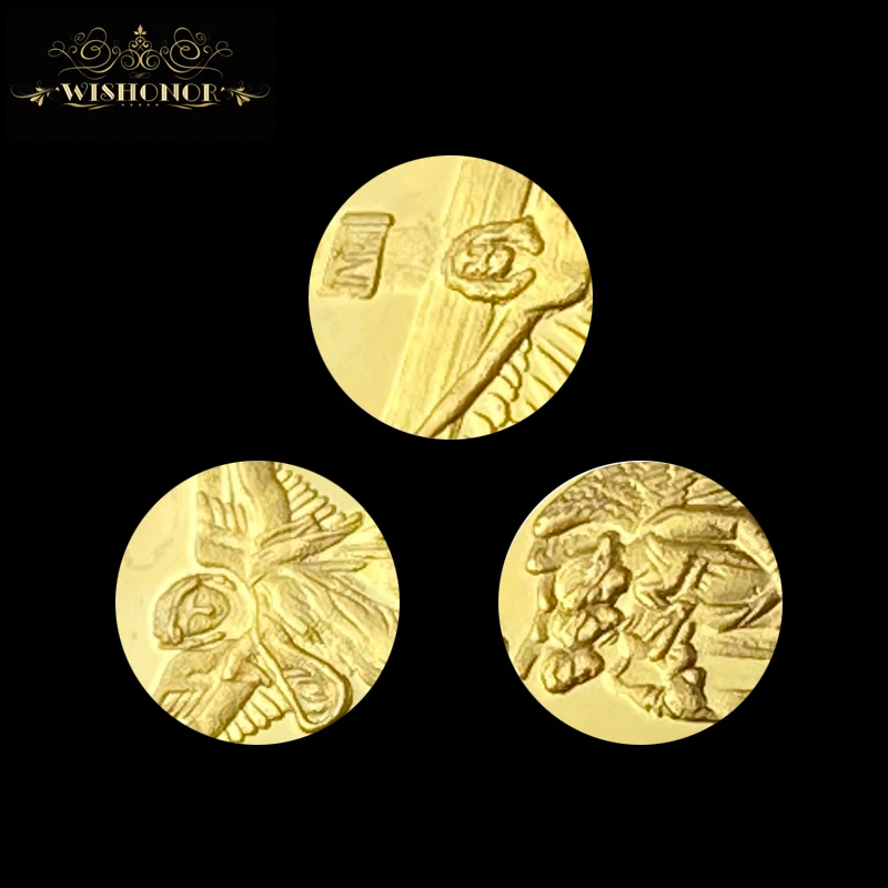 Рекламная продукция для золотых слитков крест Иисуса Христа на кресте 24 К