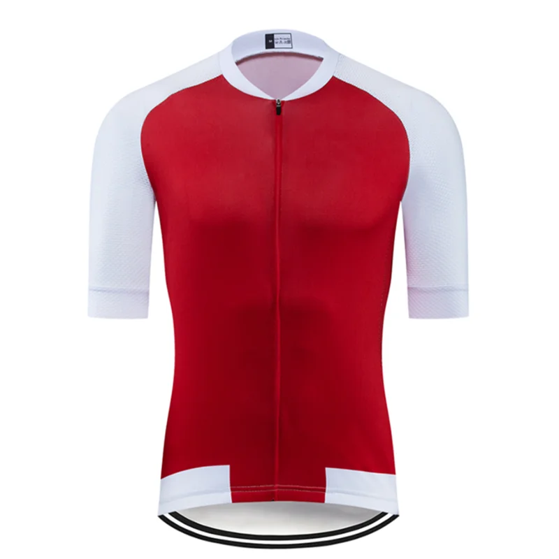 

2021 Pro Shirt Short Sleeve Team Summer Men Cycling Jersey Clothes Bicycle BIke Downhill Breathable Quick Dry Reflective