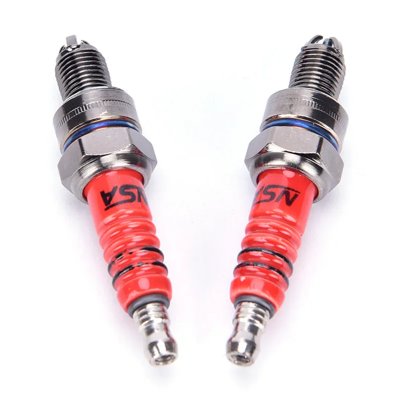 

Spark Plug A7TC A7TJC 3 Electrode GY6 50cc-125cc Moped Scooter ATV Quads Chic