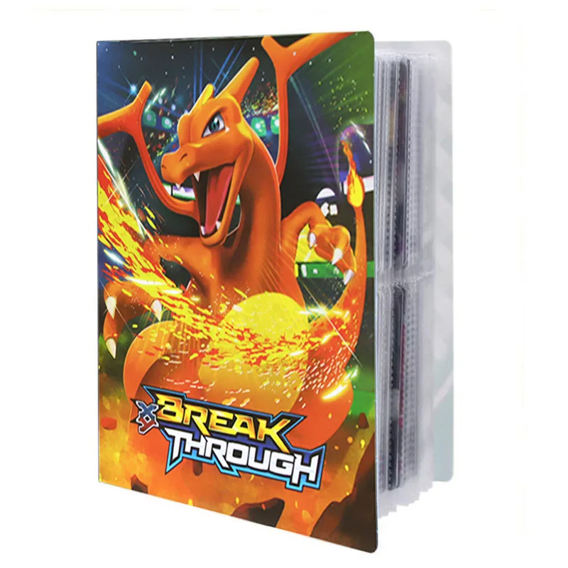 Альбом для карточек с покемонами 240 шт. альбом Список загруженных игрушек подарок