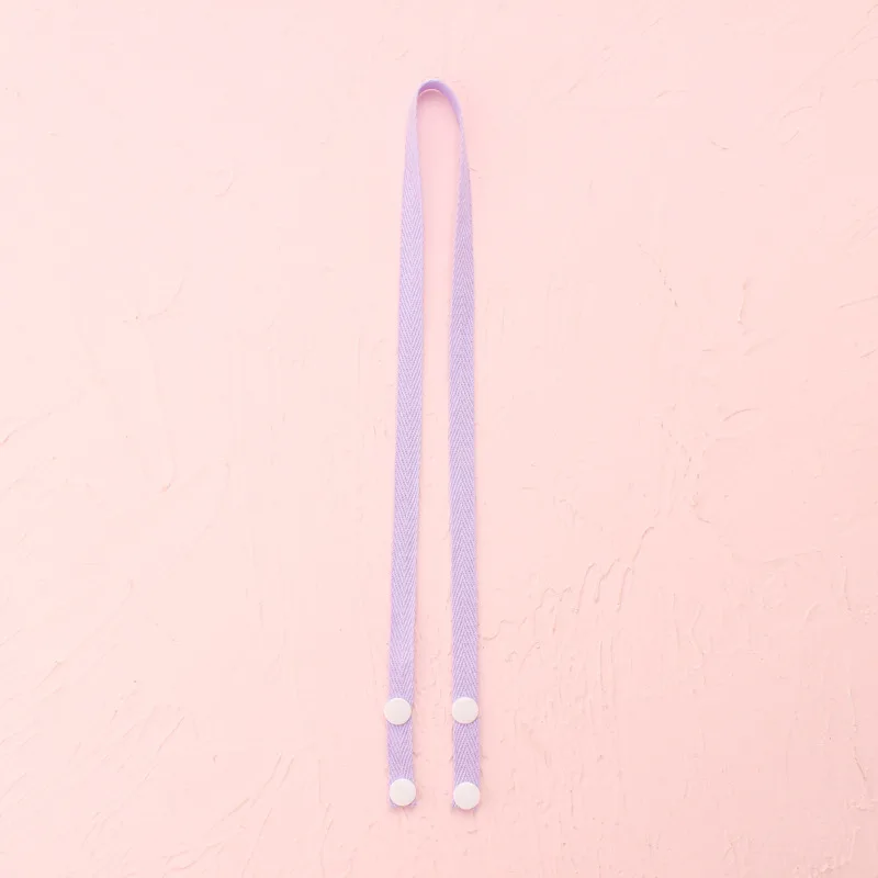 Однотонный шнурок-веревка для подвешивания маски на лицо держатель-цепочка ушей