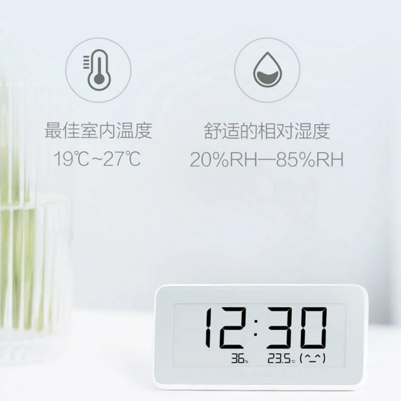 Xiaomi Mijia BT4.0 беспроводные смарт-электрические цифровые часы ЖК-измерения