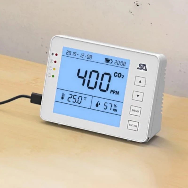 

Тестер качества воздуха 3 в 1 для спальни, школы, класса