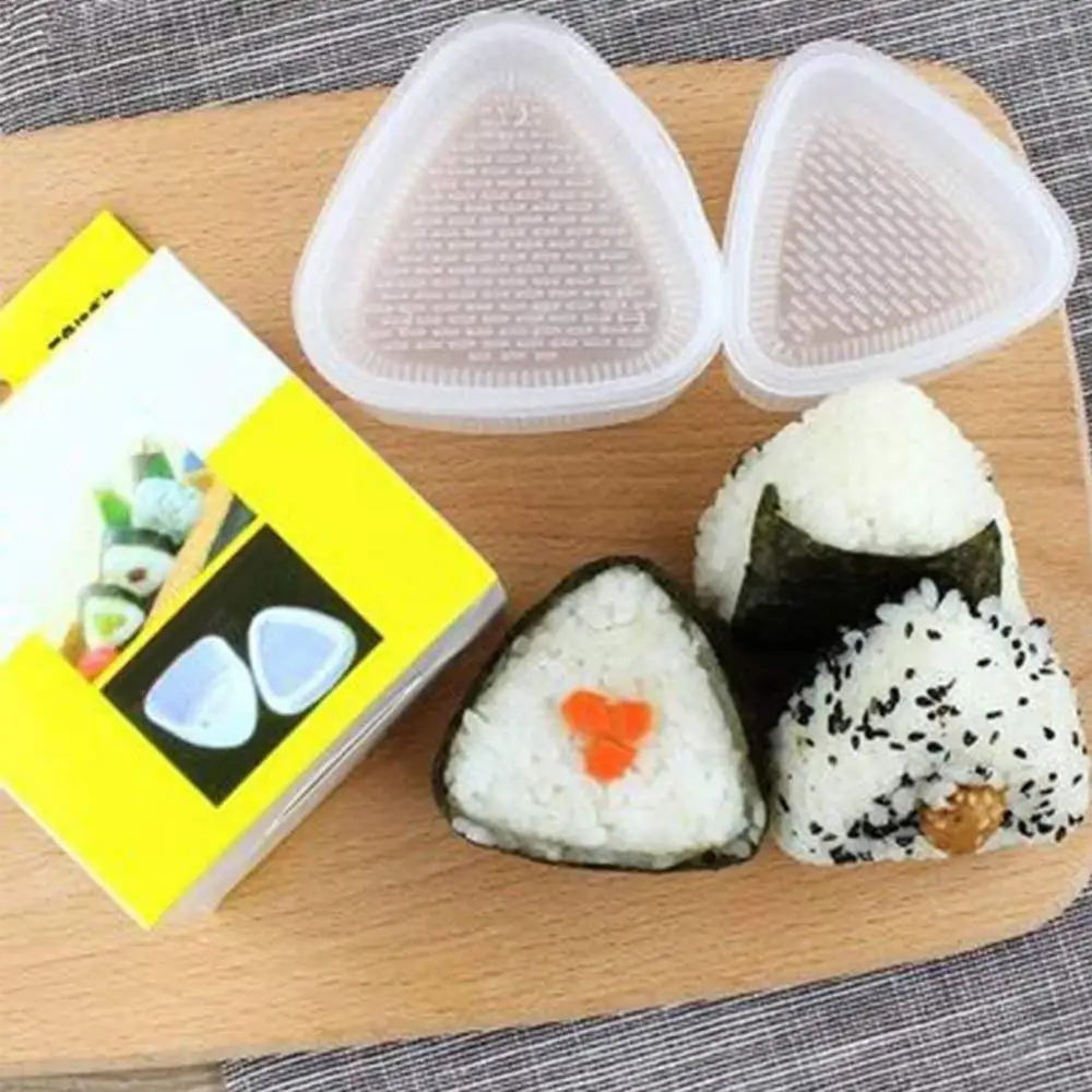 2 шт./компл. DIY Форма для суши рисовый онигири мяч пищевой пресс треугольная форма