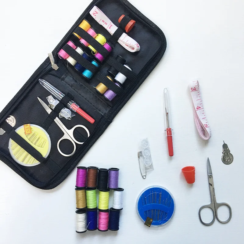 Абсолютно Новый практичный мини дорожный швейный набор с 99 Премиум Швейные