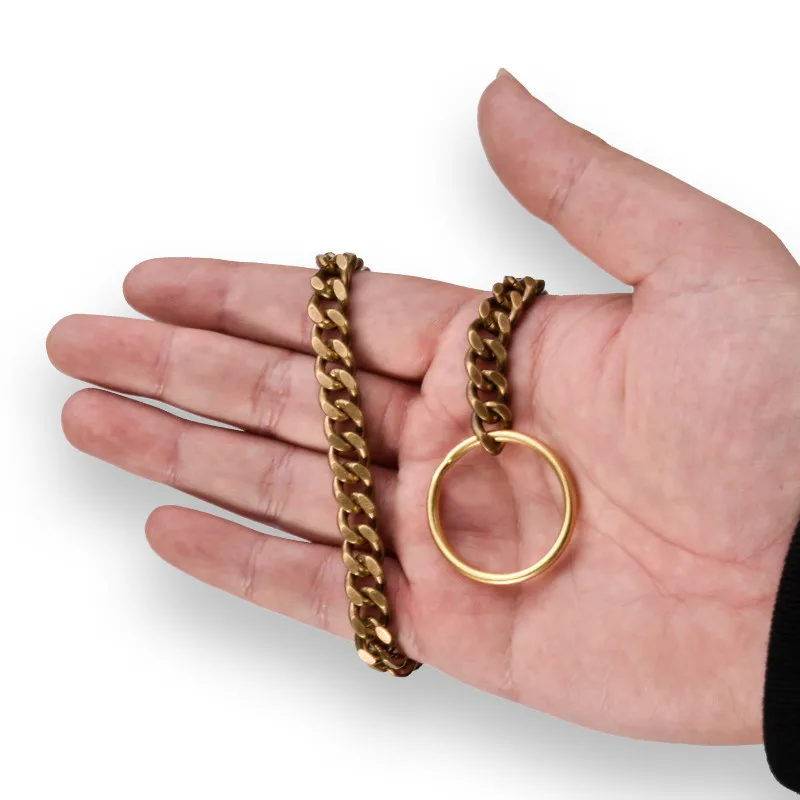 Цепочка кошелек из чистой латуни для брюк 39 см|Брелоки| |