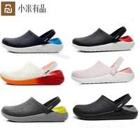 for xiaomi youpin outdoor beach shoes anti slip soft bottom breathable thick men and female sandals students casual slippers