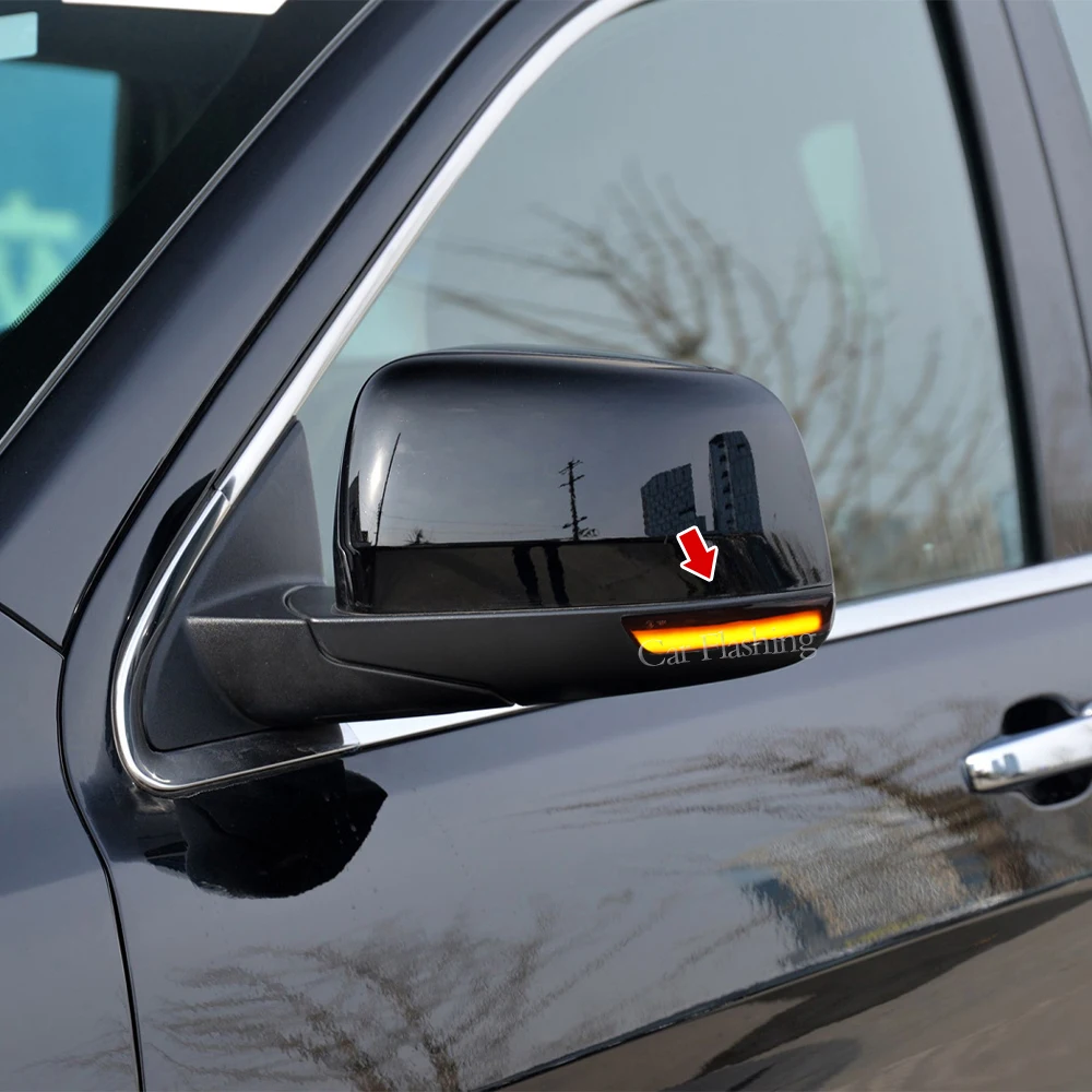 2 шт. для JEEP GRAND CHEROKEE MK IV WK WK2 2011 -2020 светодиодные боковые дверные зеркала