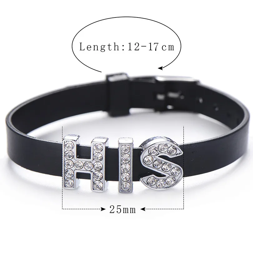 Браслет из красной кожи карамельных цветов для женщин мужчин детей с надписью HAPPY