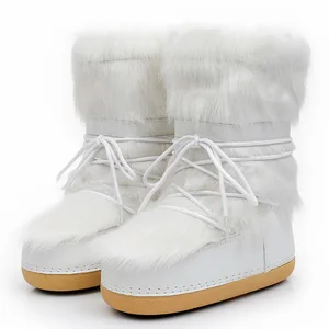 Women Snow Boots Space Deer Waterproof Dropshipping 2021 With Fur Casual Ladies Work Safety Shoes in Pakistan