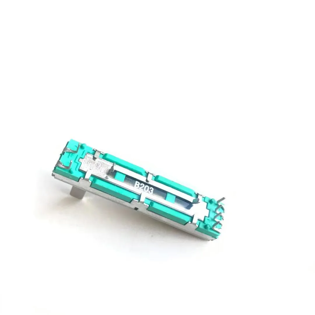 10pcs/lot 45MM Potentiometer B10K B20K B50K B100K Original mixer fader B10KX2 B20K*2 B50K*2 | Электроника