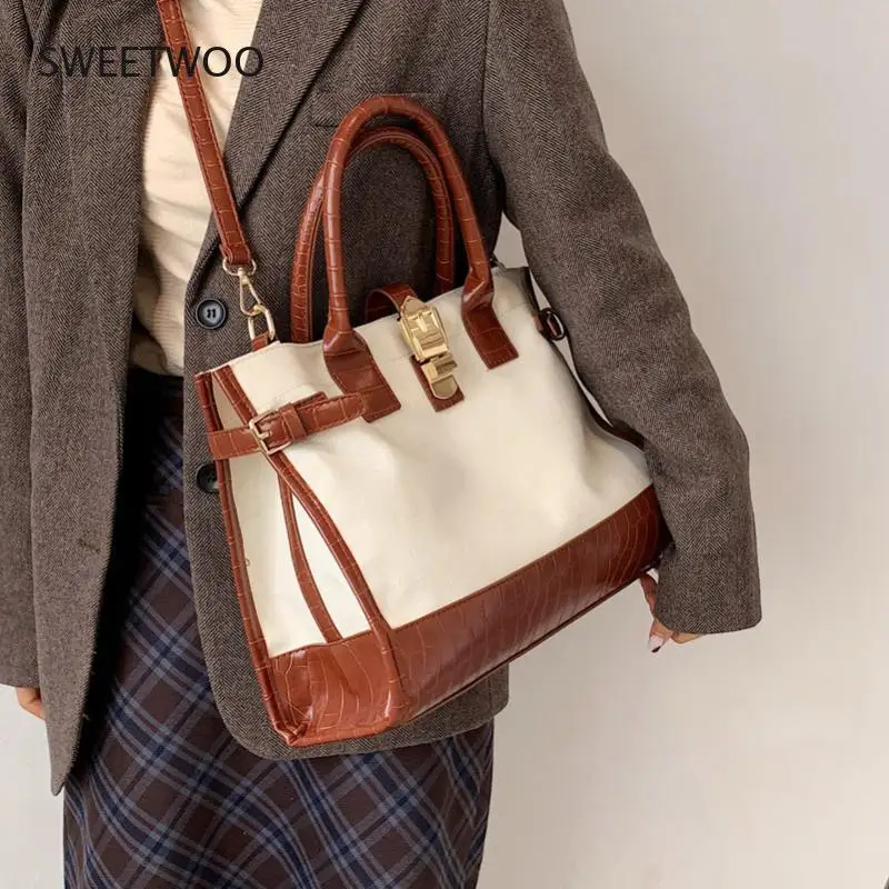 Элегантная большая женская сумка-тоут модная новинка 2021 Высококачественная