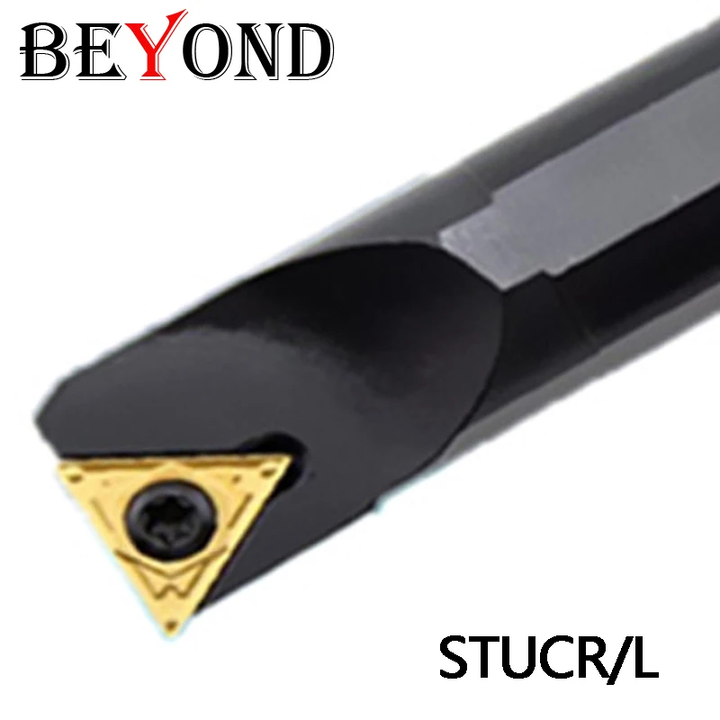 

BEYOND STUCR S32T-STUCR16 STUCL16 S32T 32 мм Внутренний токарный инструмент держатель расточные Бар токарный станок резак карбид Вставки TCMT