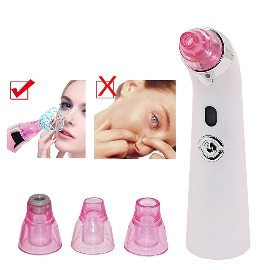 

Skin Care Tool Facial Blackhead Remover Electric Acne Cleaner Blackhead Black Point Vacuum Cleaner Tool Black Spots Pore Cleaner